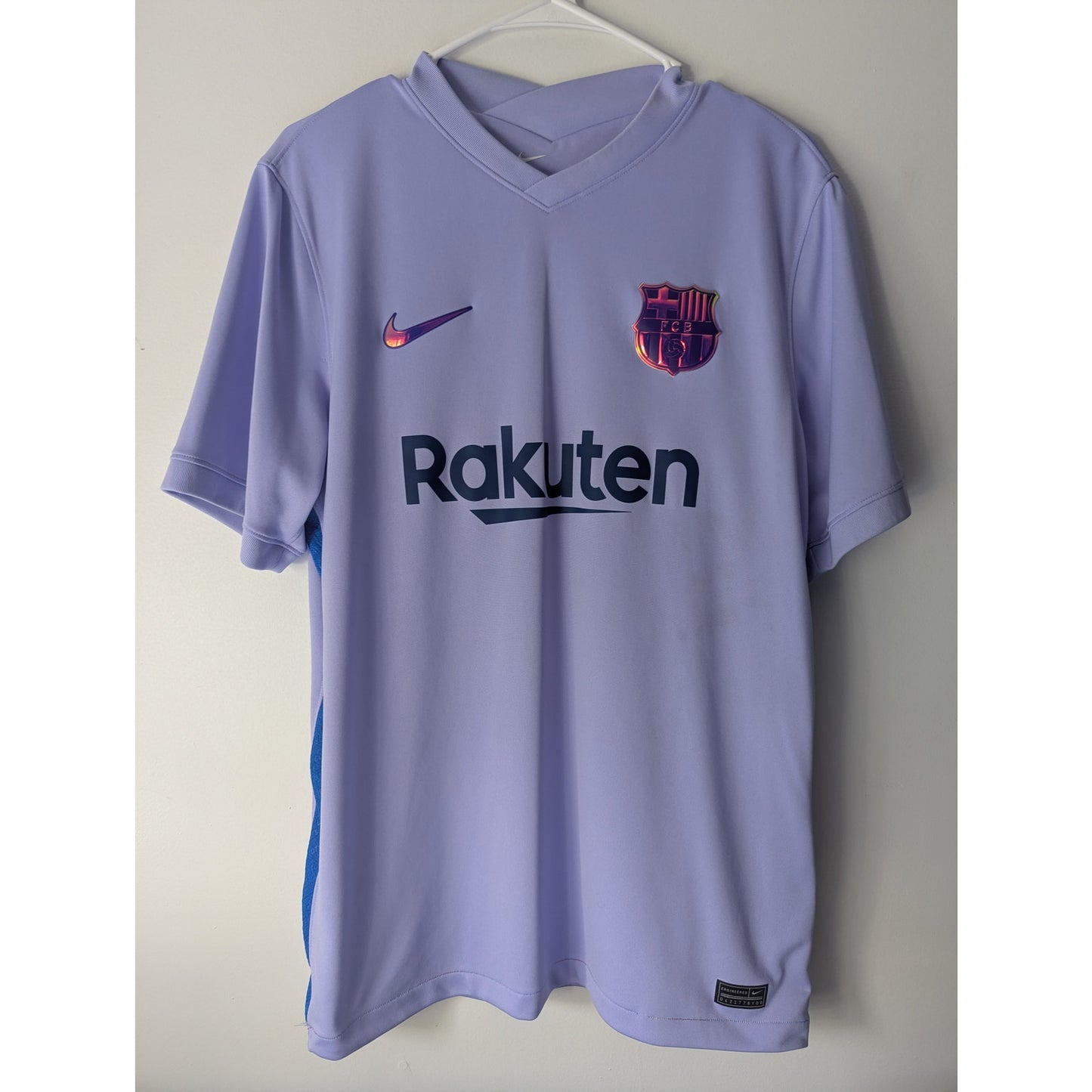 FC Barcelona 2021-22 Away Gavi Jersey - Men's Large