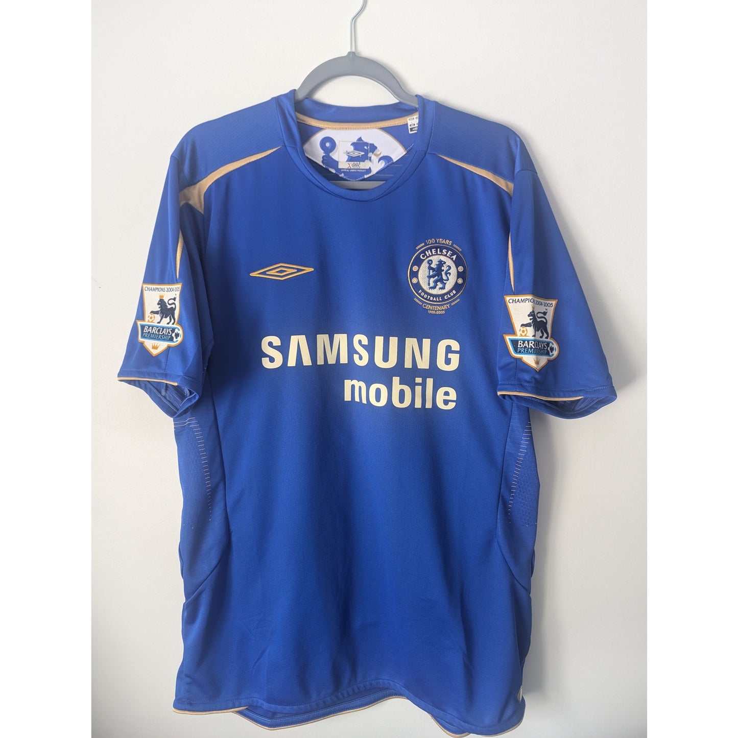 Chelsea 2005-06 Home Didier Drogba Jersey - Men's Large