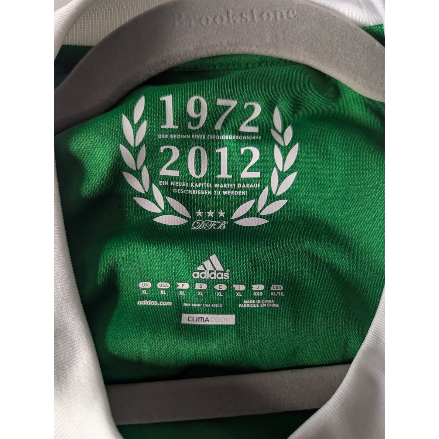 Germany 2012 Away Özil Authentic Jersey – Men’s XL | Fully Patched Adidas