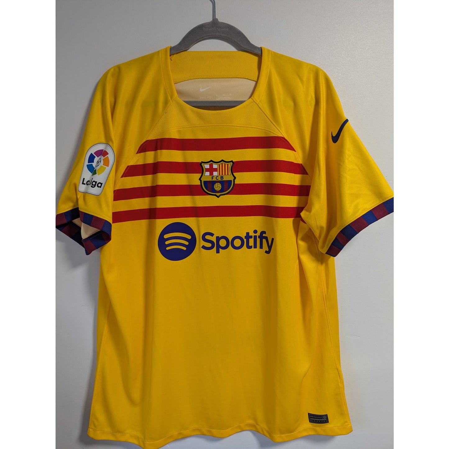 FC Barcelona 2022-23 Fourth Gavi Jersey Men's XL NWT Authentic Nike Kit
