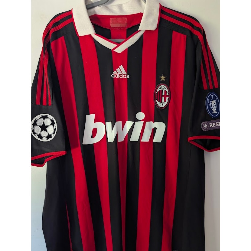AC Milan 2009-10 home Ronaldinho jersey - photo 2