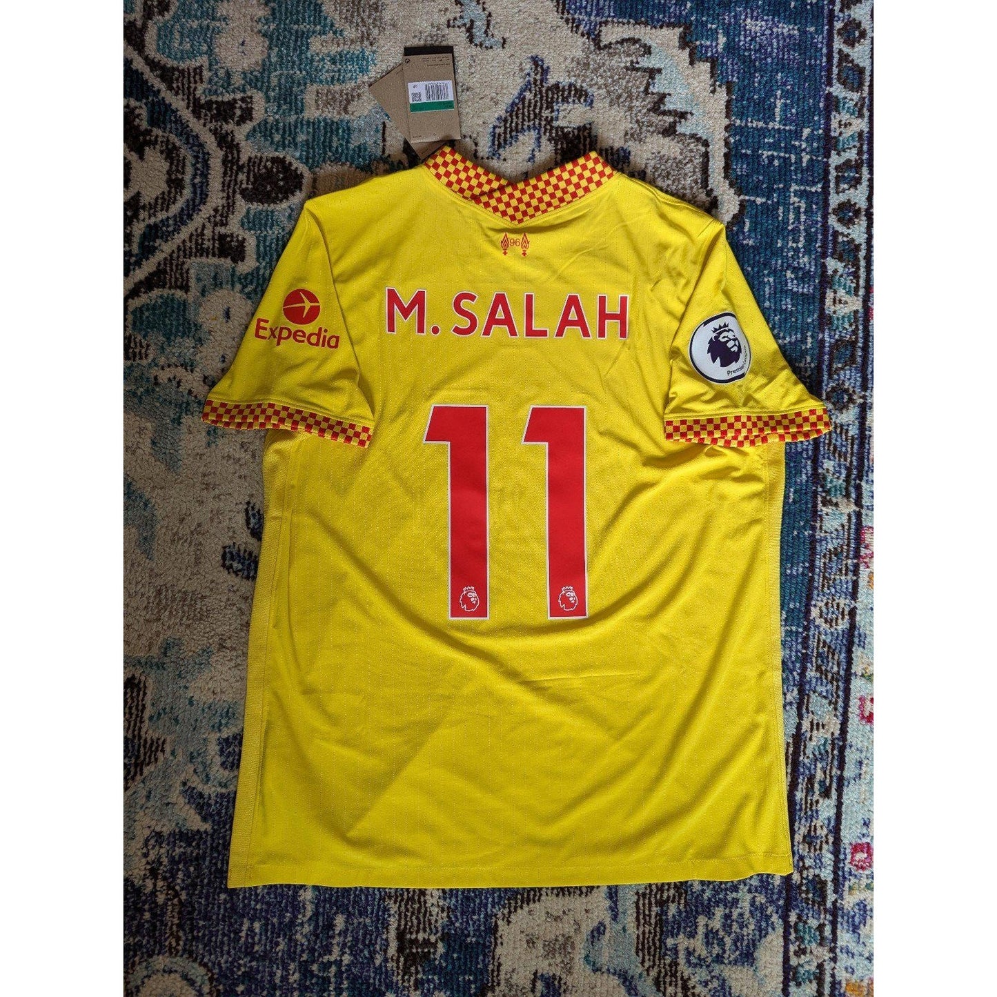 Liverpool 2021-22 Third Mohammed Salah Jersey - Men's XL - NWT - Nike ADV