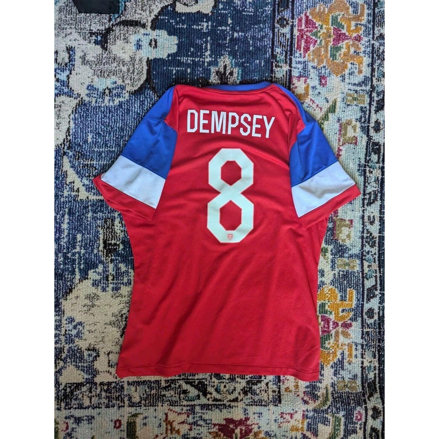 USA 2014 Away Clint Dempsey Jersey - Men's XL - Player Version