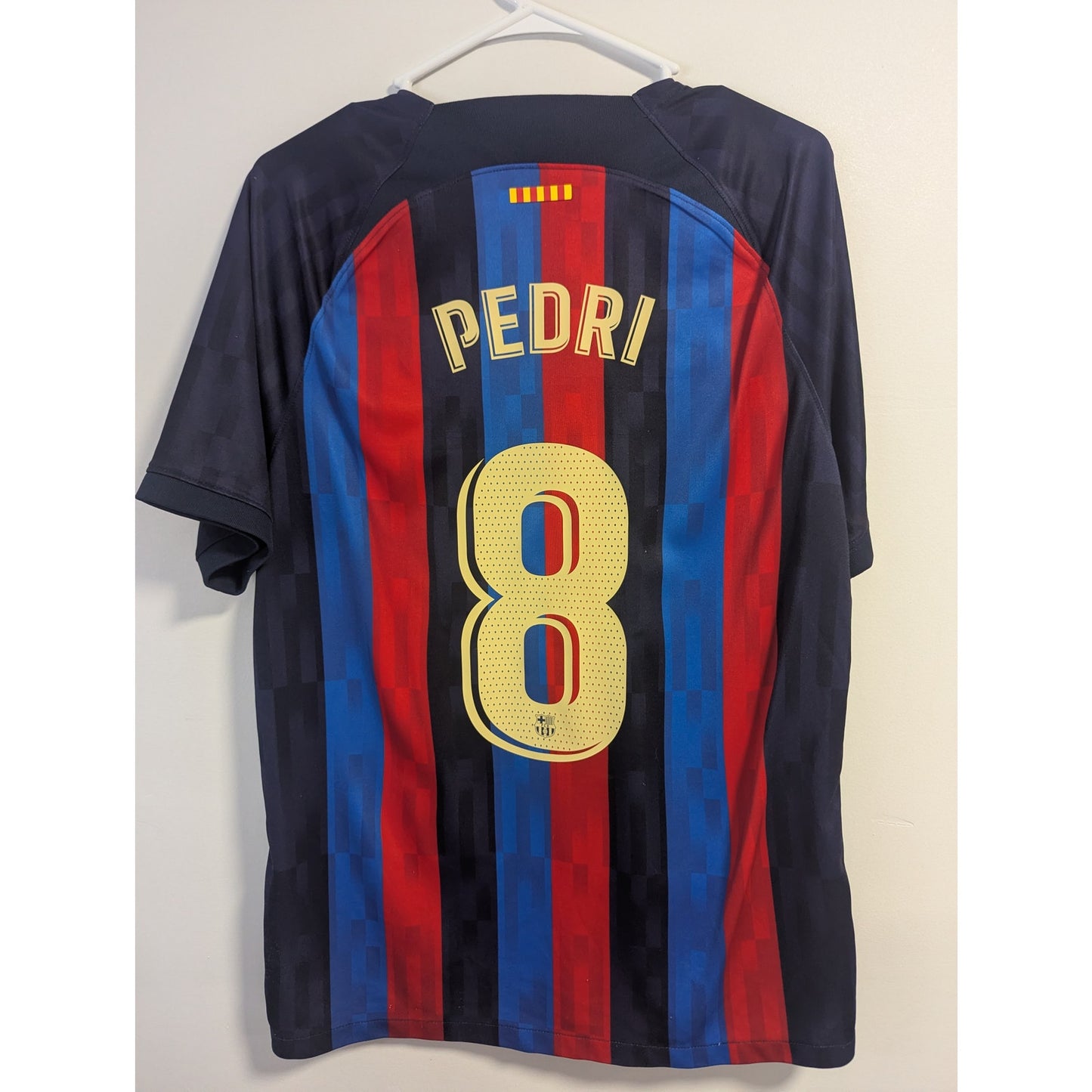 FC Barcelona 2022-23 Home Pedri Jersey — Men’s Large