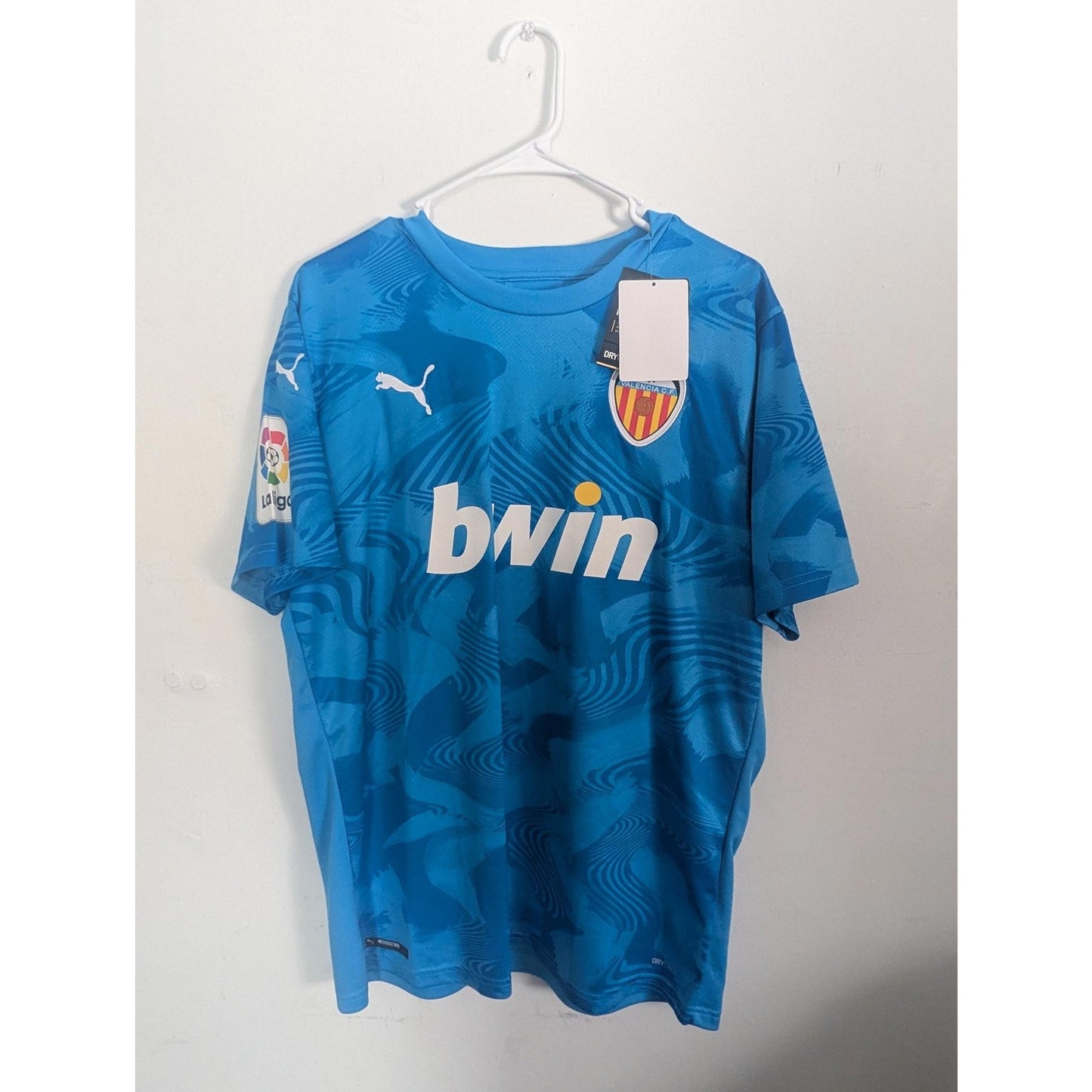 Valencia 2019-20 Third Ferran Torres Jersey - Men's Large - NWT