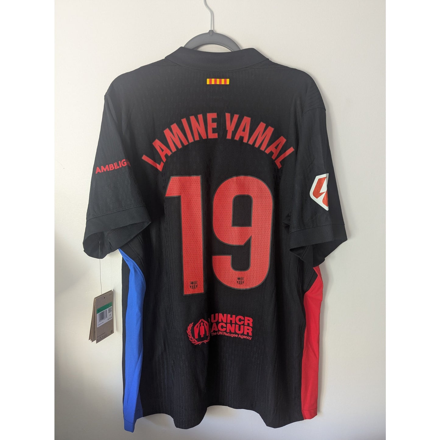 FC Barcelona 2024-25 Away Lamine Yamal Jersey Men’s XL NWT Nike Player Version La Liga Shirt