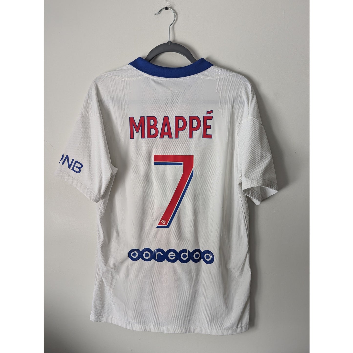 PSG 2020-2021 Away Kylian Mbappe Jersey - Men's Large - Nike Vaporknit Player Version