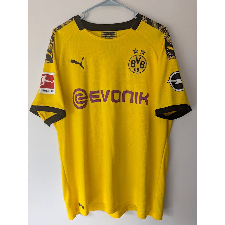 Borussia Dortmund 2019-20 Home Erling Haaland Jersey Men's XL Puma