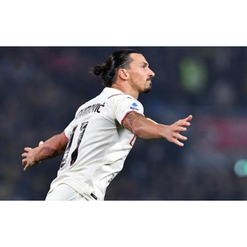 AC Milan 2021-22 Away Ibrahimović Jersey - Men’s XL