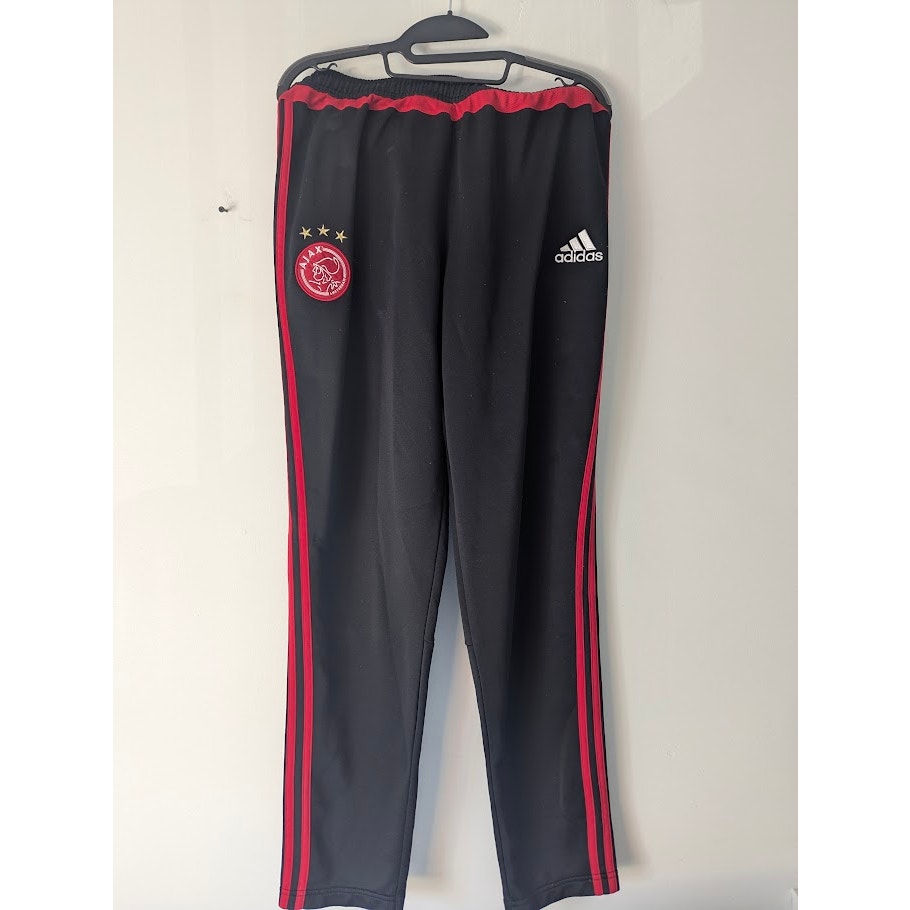 Ajax Amsterdam 2015/16 Training Pants – Men’s XL | Authentic Adidas Black Track Pants