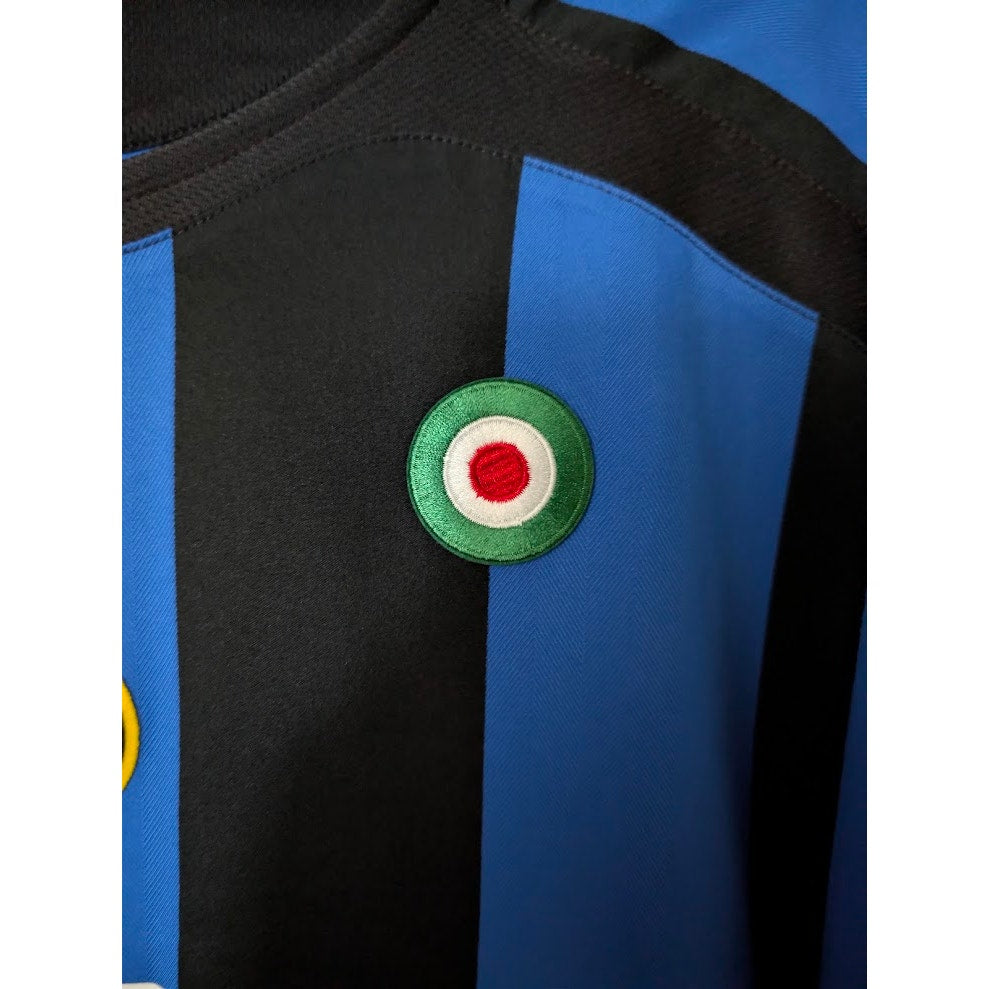 Inter Milan 2005-06 home Adriano jersey - photo 4