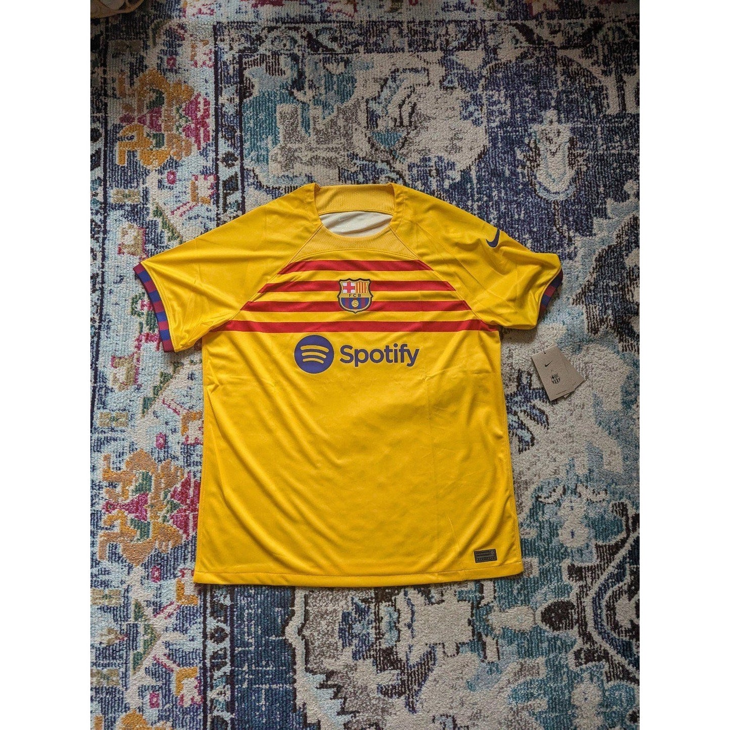 FC Barcelona 2023-24 Fourth Fermin Lopez Jersey - Men's XL - NWT