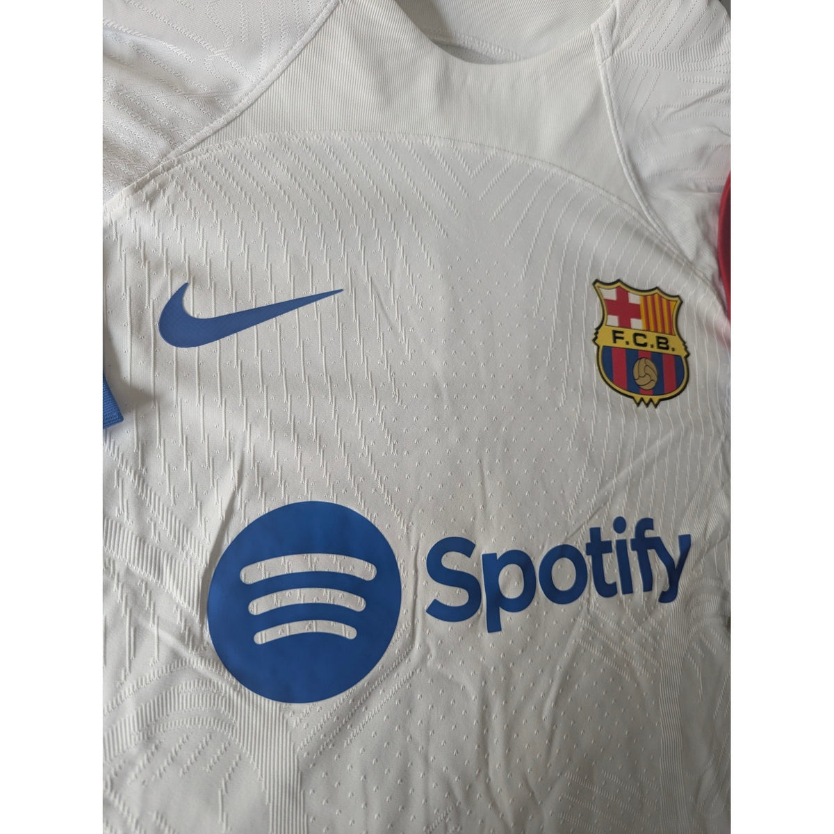 FC Barcelona 2023–24 Away Pedri Nike ADV Jersey – Men’s XL | UCL Fully Patched NWT Player Version