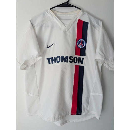 PSG 2002-03 Away Jersey Nike Thomson Youth XL Vintage Soccer Shirt