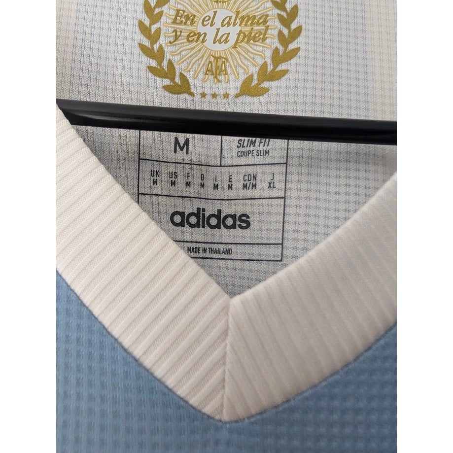 Argentina 2024 Anniversary Lionel Messi #10 Jersey Men's Medium Adidas