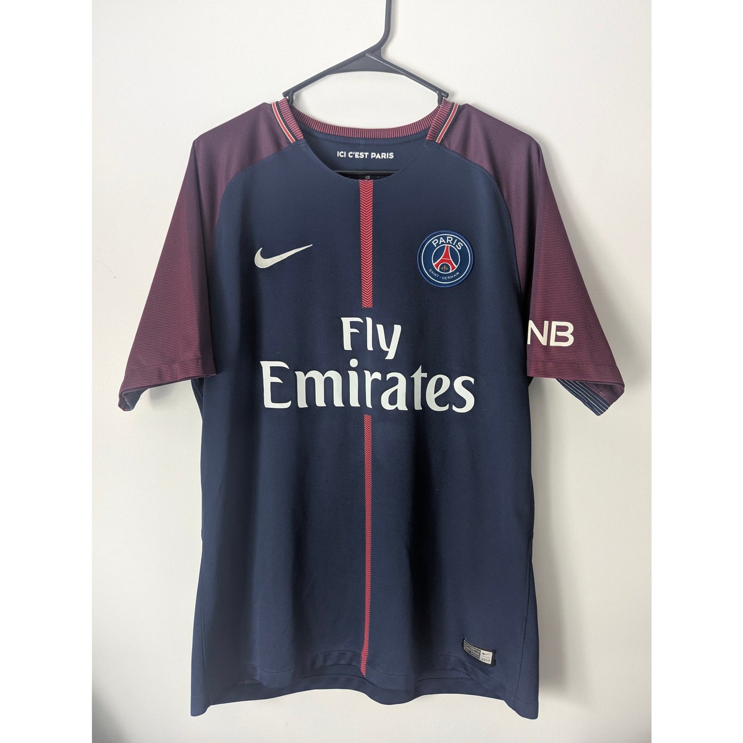 PSG 2017–18 Home Neymar Jr Jersey – Men’s Large