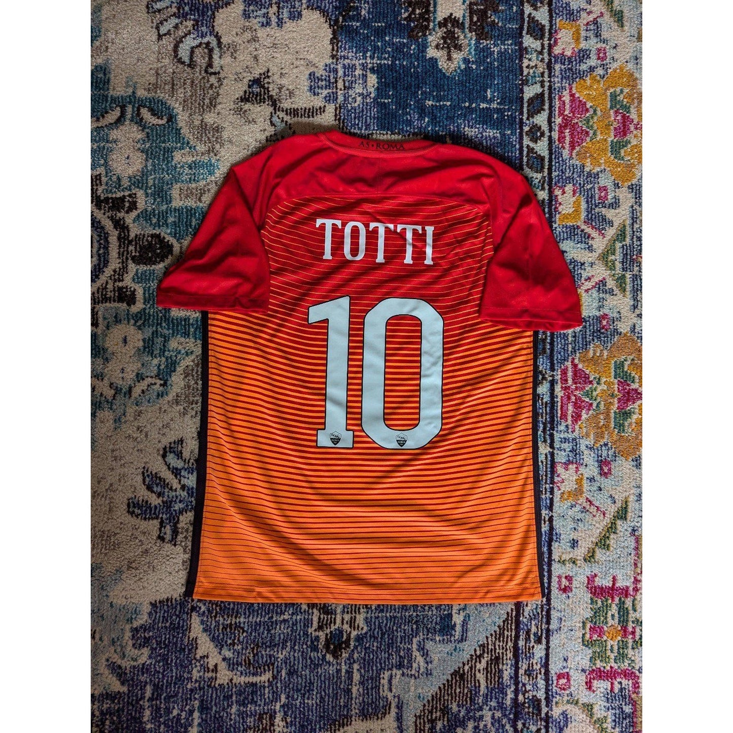 AS Roma 2016-17 Third Francesco Totti Jersey - Men's Large