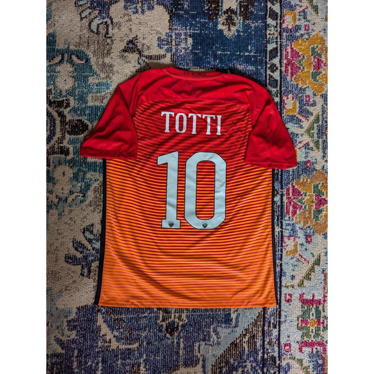 AS Roma 2016-17 Third Francesco Totti Jersey - Men's Large