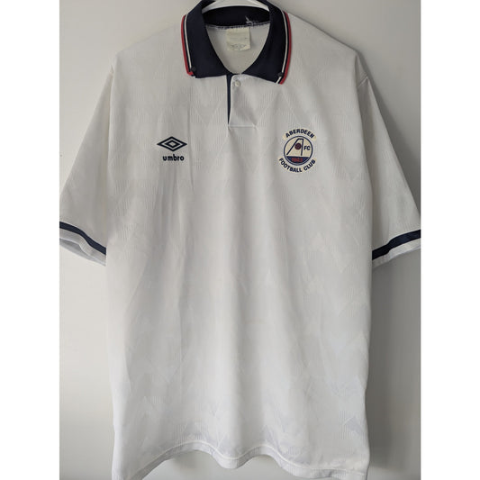 Aberdeen FC 1989/980 Away Jersey - Men's Large