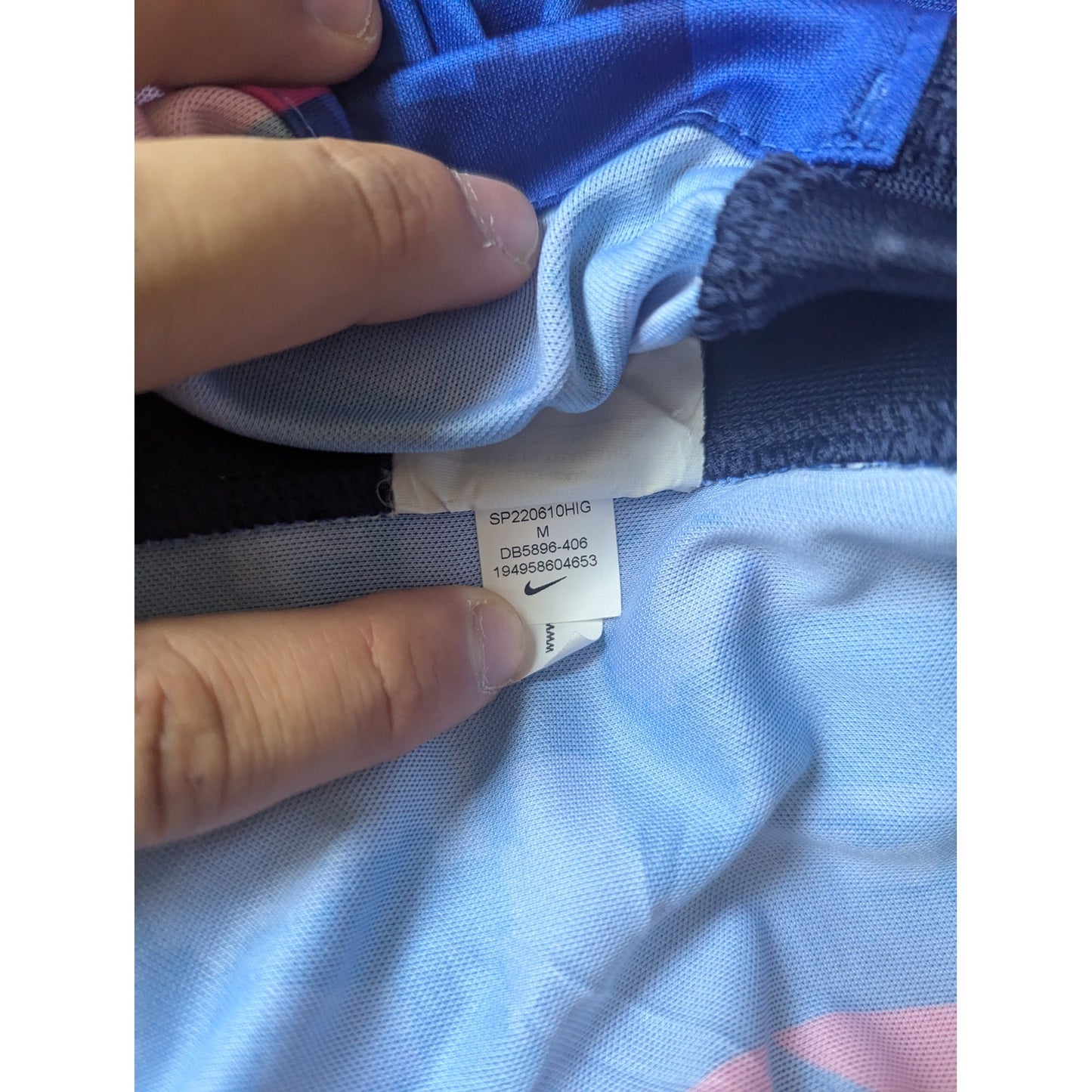 FC Barcelona 2021-22 Third Pedri Jersey | Rare Authentic Nike Kit | Fully Patched | Men’s Medium