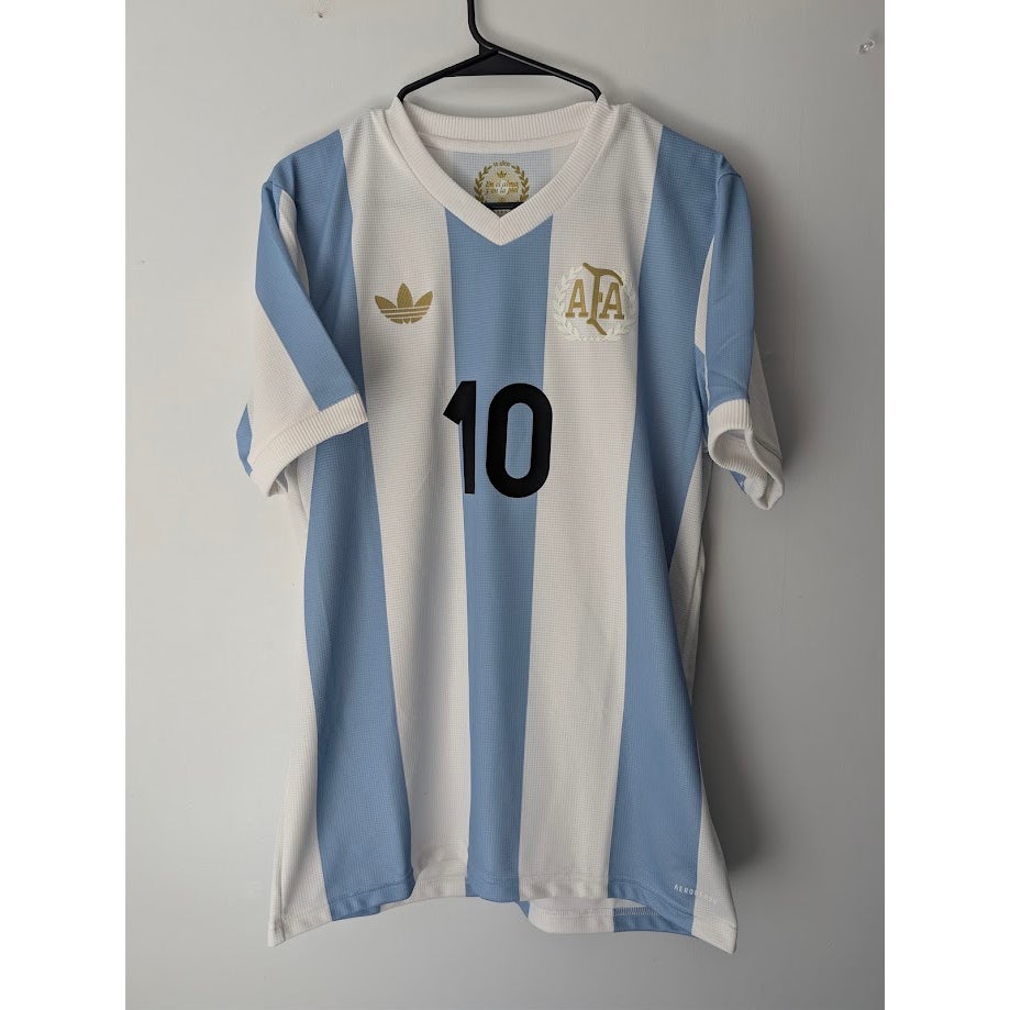 Argentina 2024 Anniversary Lionel Messi #10 Jersey Men's Medium Adidas