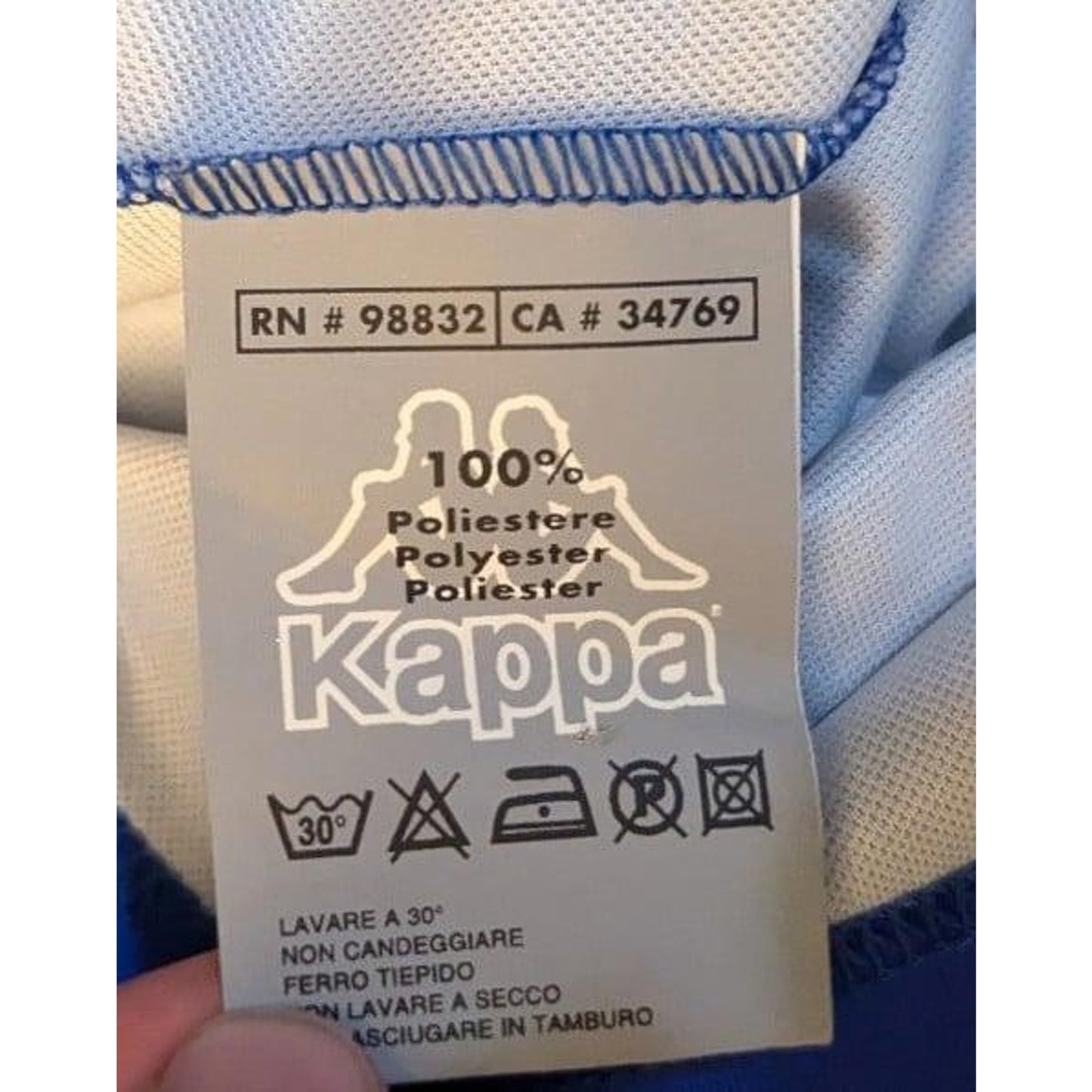 Italy 1999 Home Jersey - Men XL - Longsleeve LS