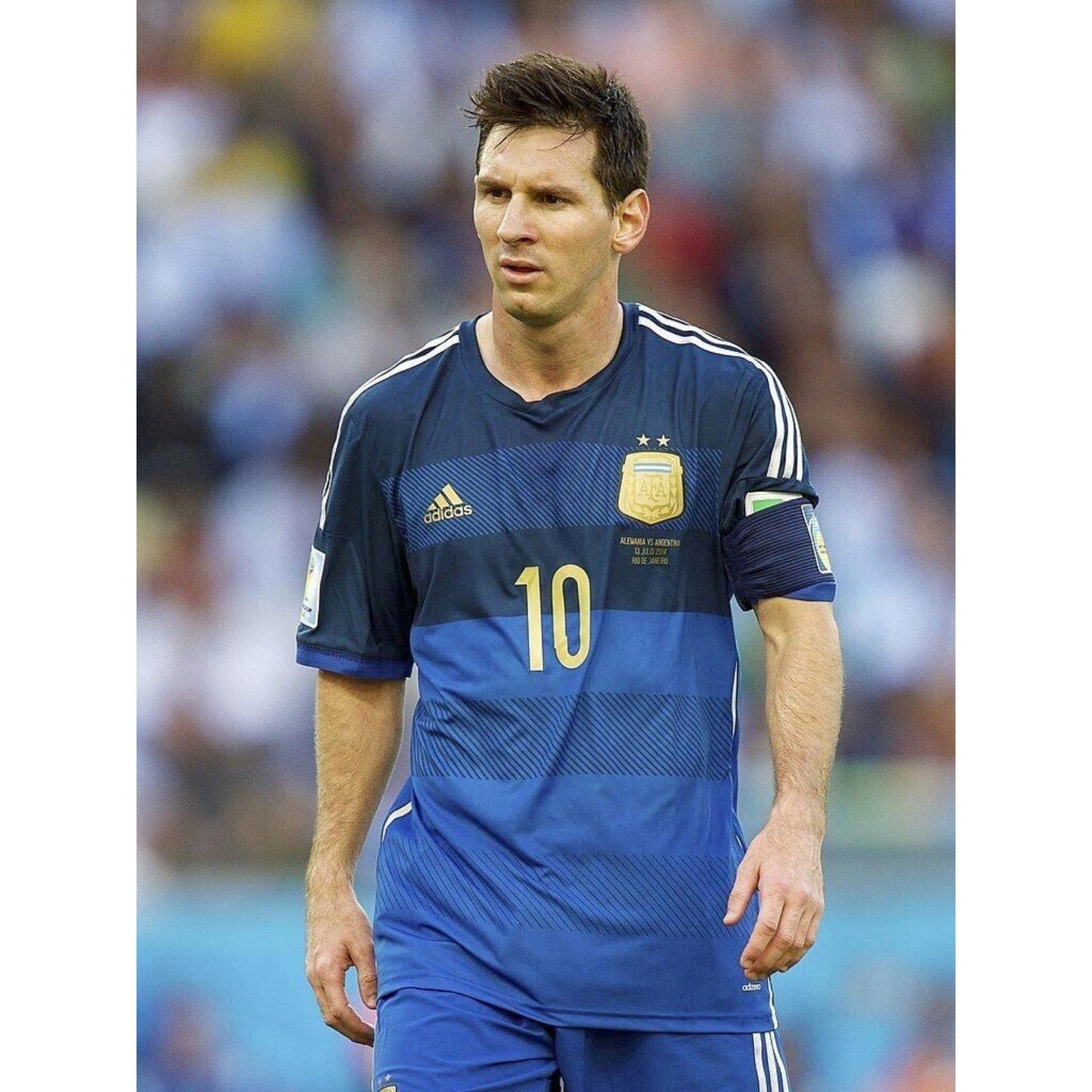 Argentina 2014 Away Messi Jersey | XL