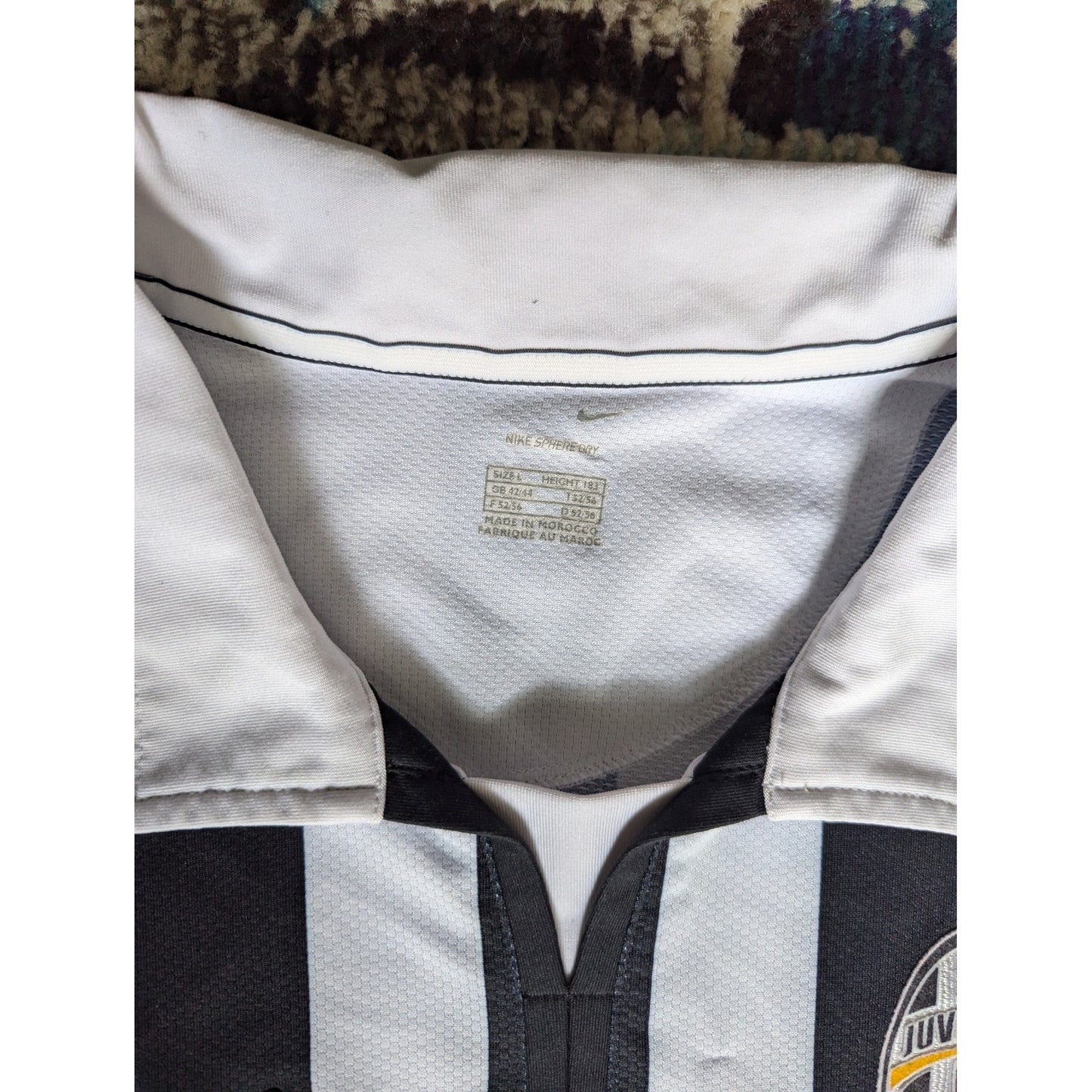 Juventus 2006–2007 Home Del Piero Jersey - Men’s Large