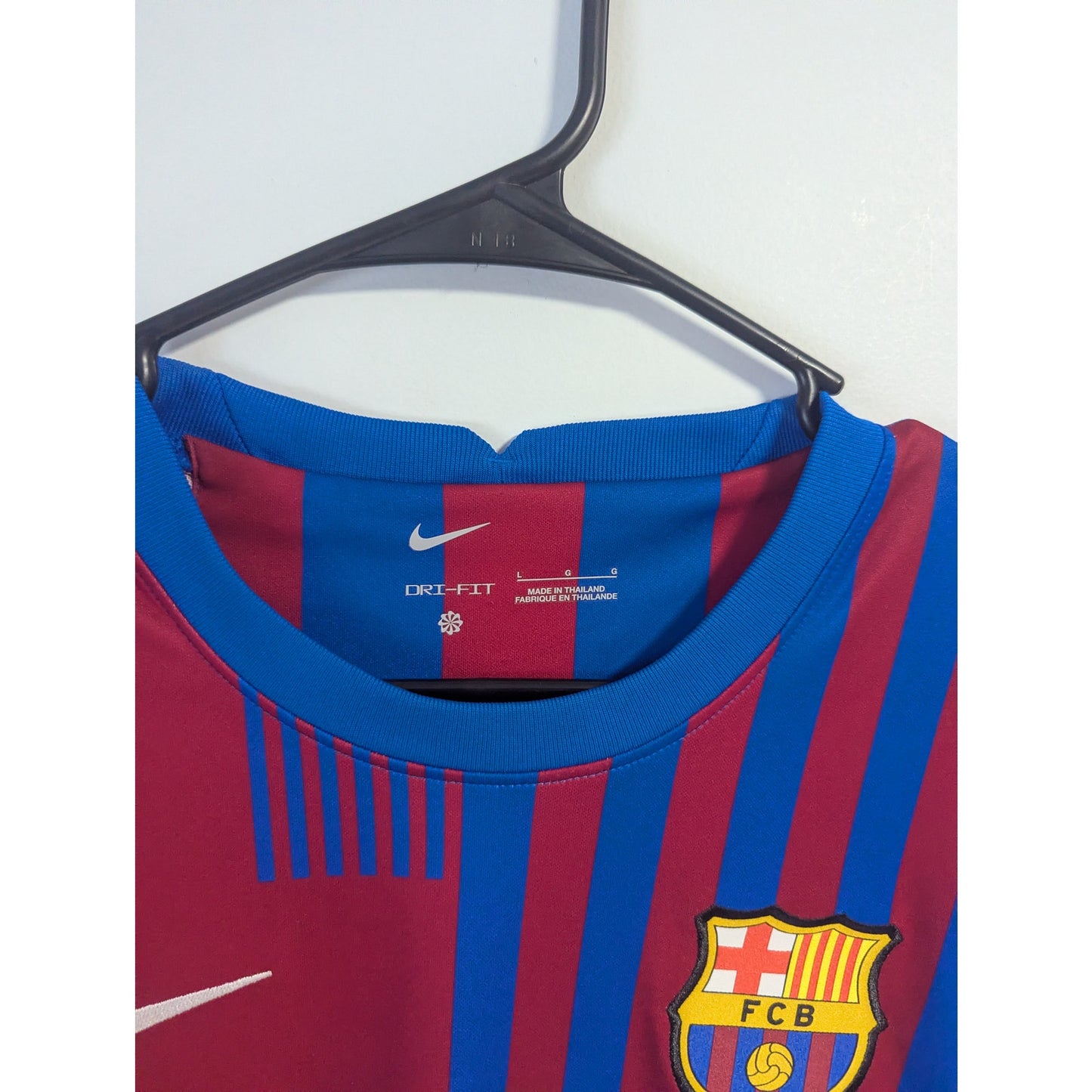 FC Barcelona 2021-2022 Home Pedri Jersey - Men's Large (CV7891-428)