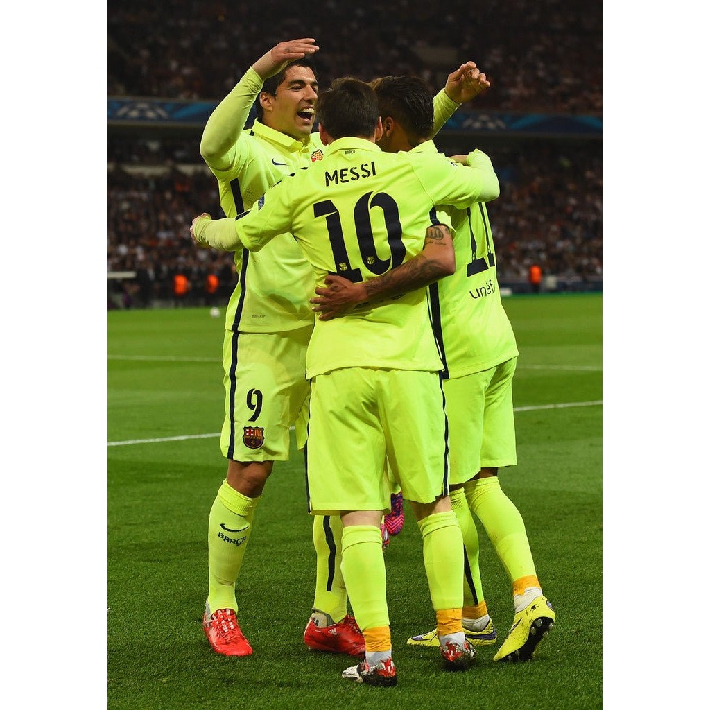 FC Barcelona 2014-15 Away UCL Messi Jersey - Men's L