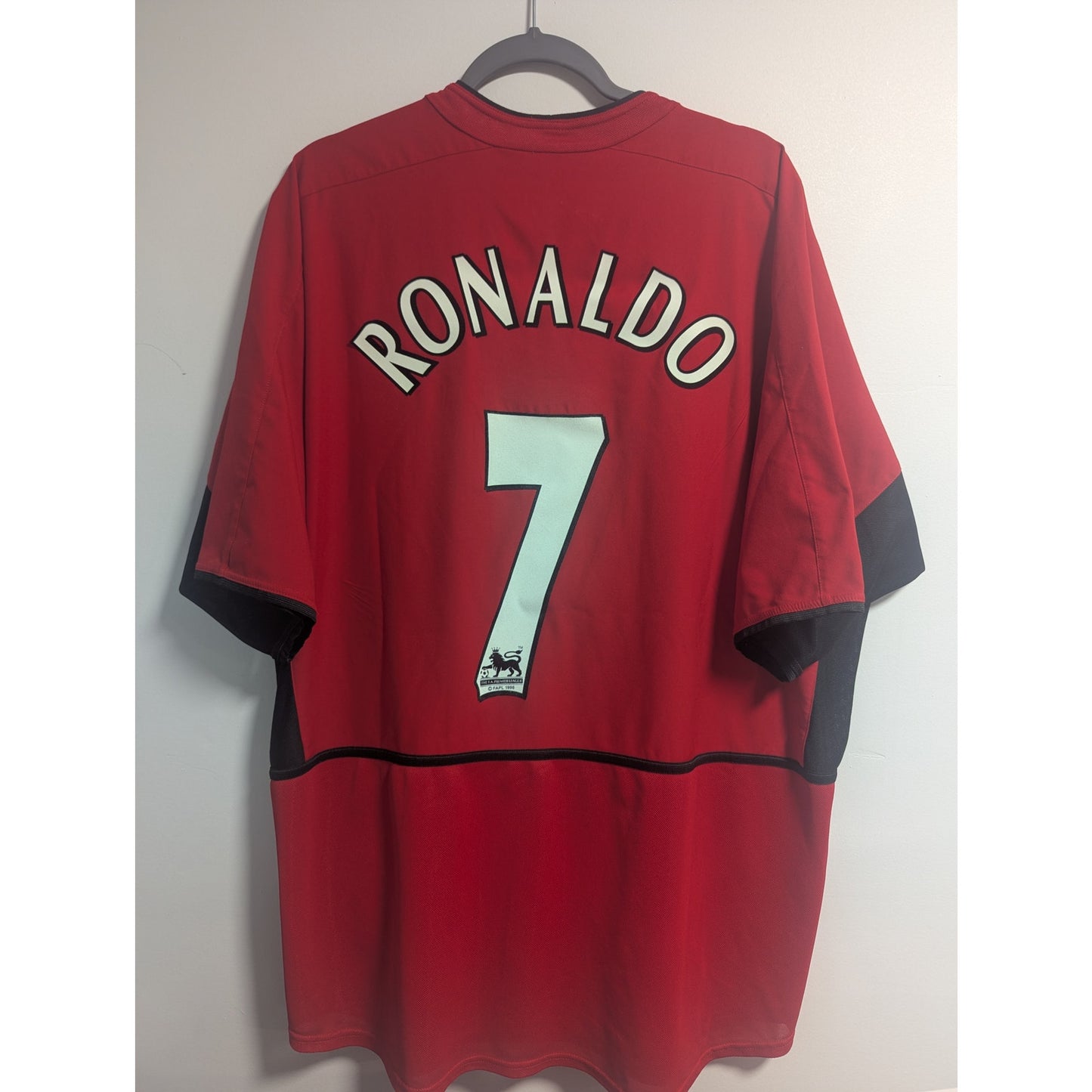 Manchester United 2003-04 Home Ronaldo Jersey - Men's XXL