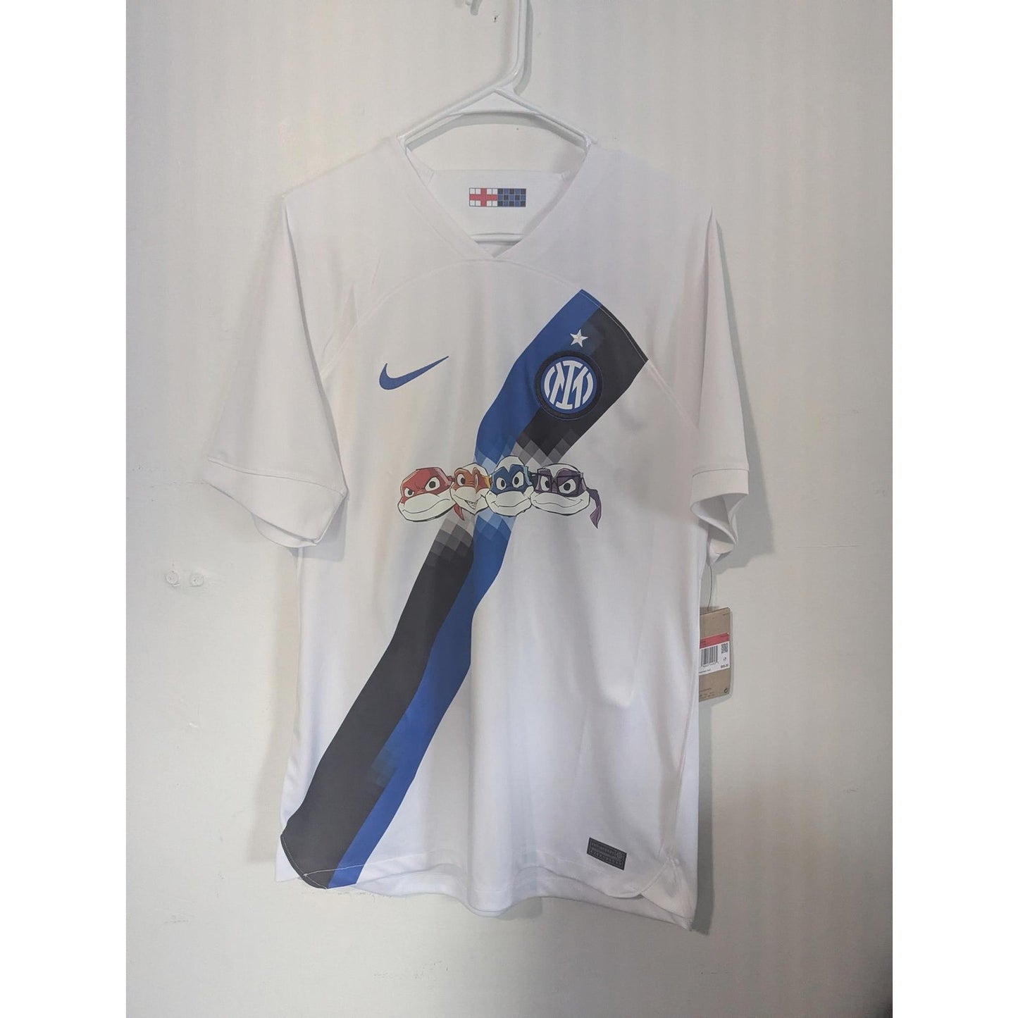 Inter Milan 2023-24 Away Lautaro Jersey | TMNT Sponsor | Men's Large | NWT