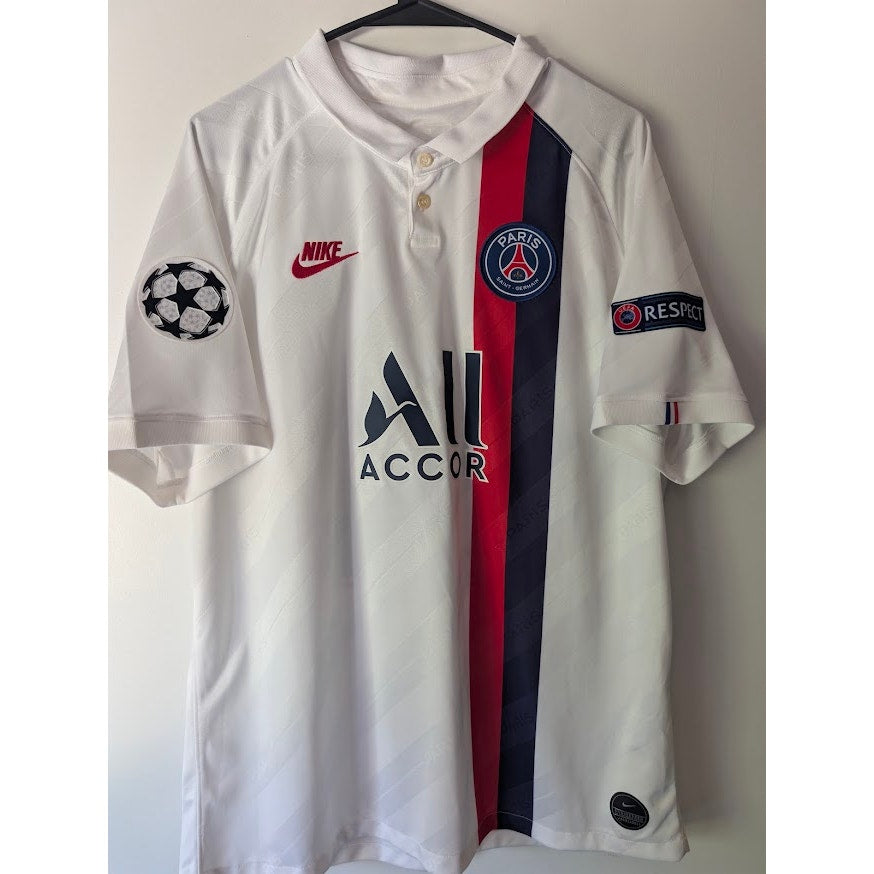 PSG 2019-20 Third Neymar Jr #10 Jersey Mens XL Nike UCL Fully Patched