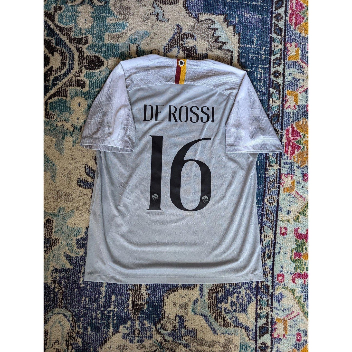 AS Roma 2018-19 Away Daniele De Rossi Jersey - Men's XL