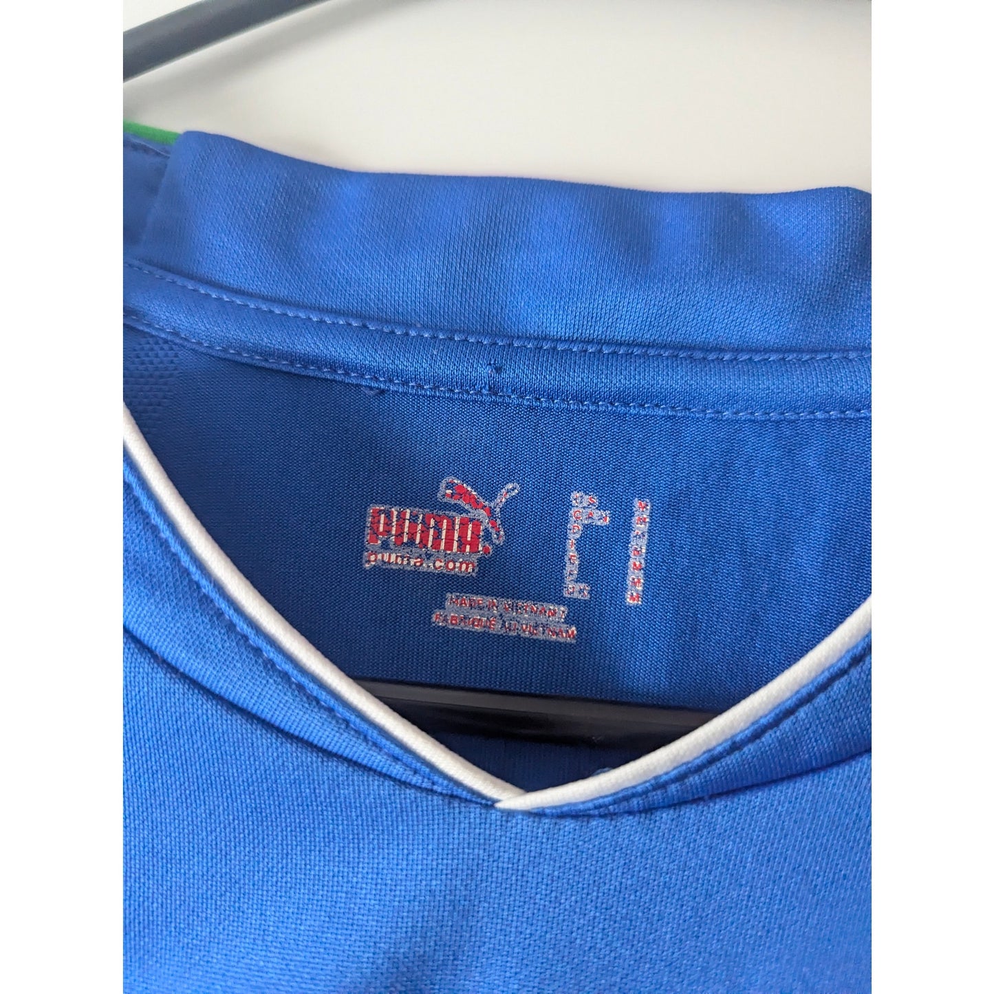 Italy 2010 Andrea Pirlo Home Jersey Men’s Medium Puma World Cup Soccer Shirt