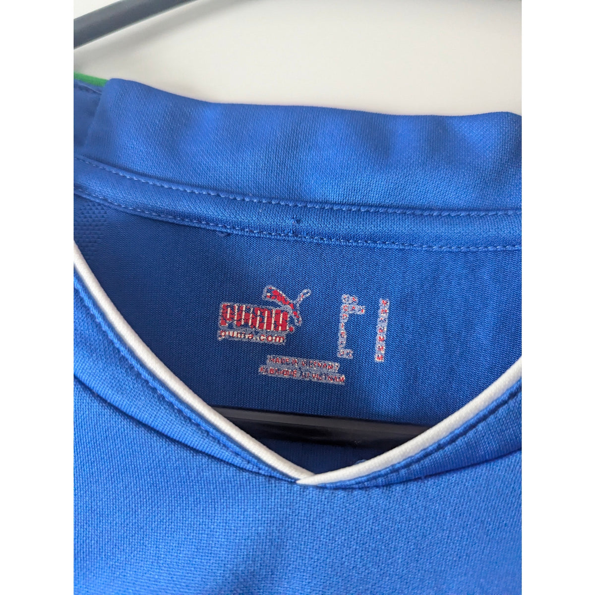 Italy 2010 Andrea Pirlo Home Jersey Men’s Medium Puma World Cup Soccer Shirt