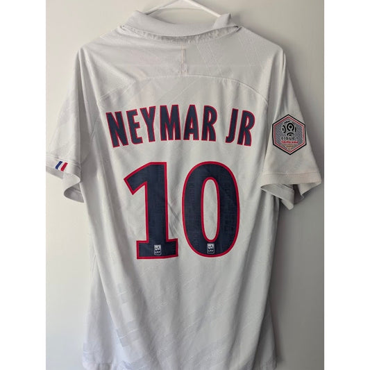 PSG 2019-20 Third Neymar Jr #10 Jersey Men's XL Nike Vaporknit Authentic Player Version Ligue 1 Fully Patched