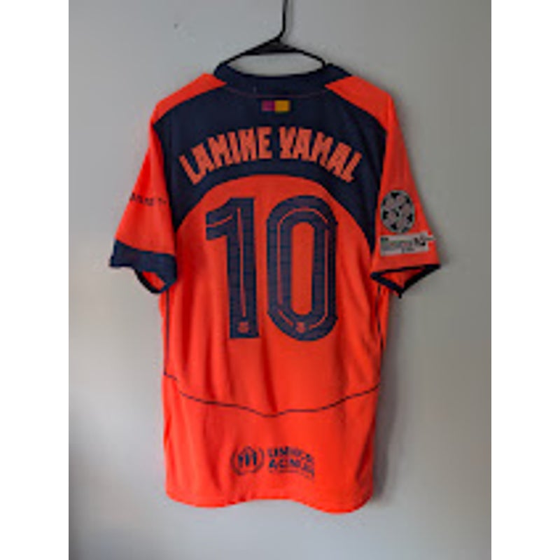 FC Barcelona 2025 26 Third Lamine Yamal 10 Jersey Mens Large Nike UCL NWT