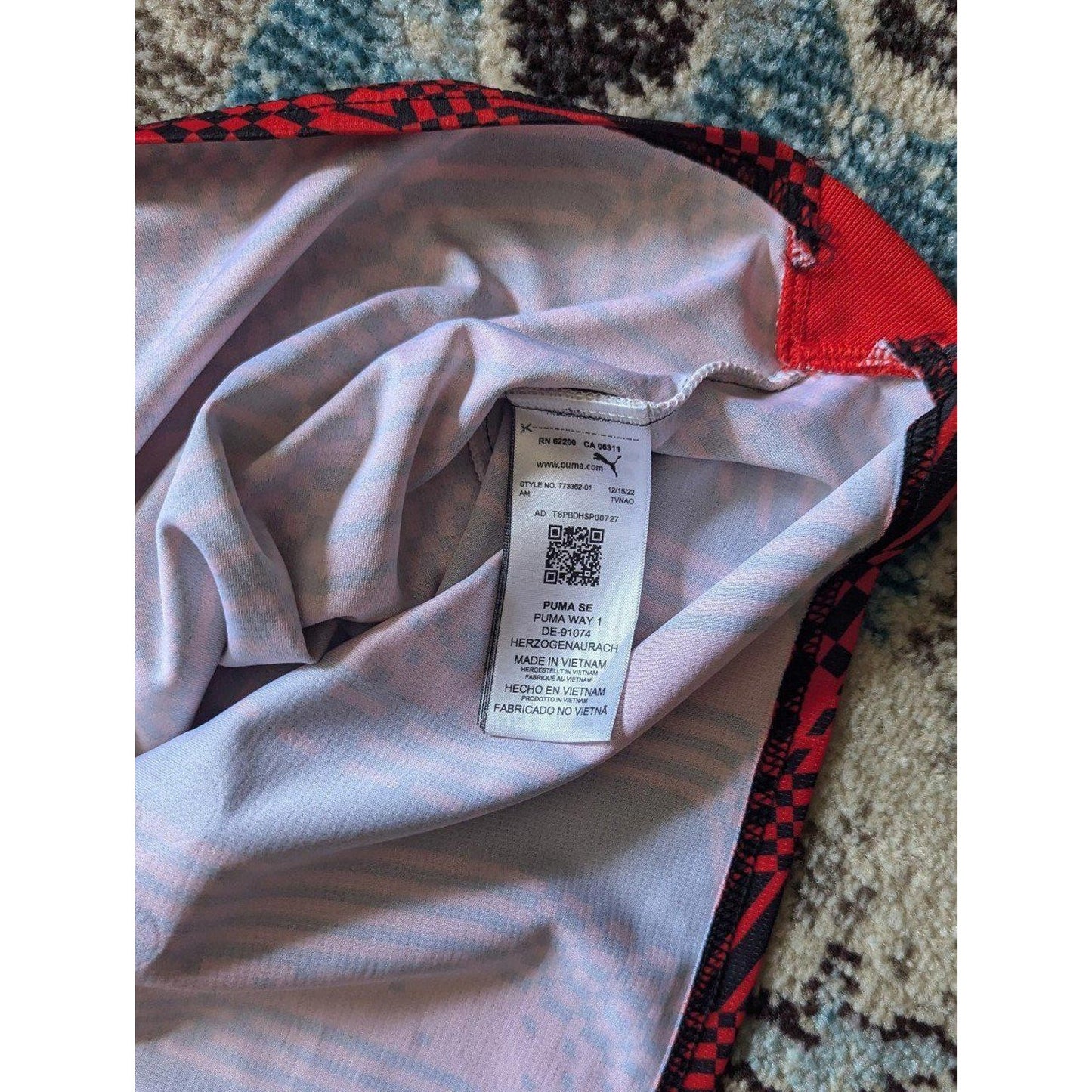 2022-23 AC Milan Fourth Ibrahimović Jersey by Koché Authentic Men XL