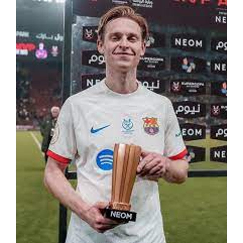 FC Barcelona 2023-24 Away Frenkie De Jong Jersey - Men's Large