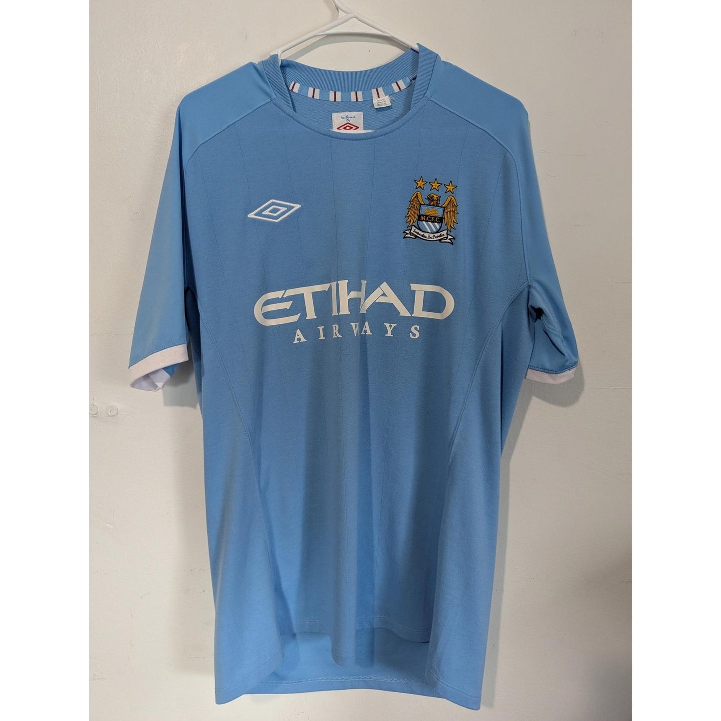 Manchester City 2010-11 Home David Silva Jersey - Men's XL