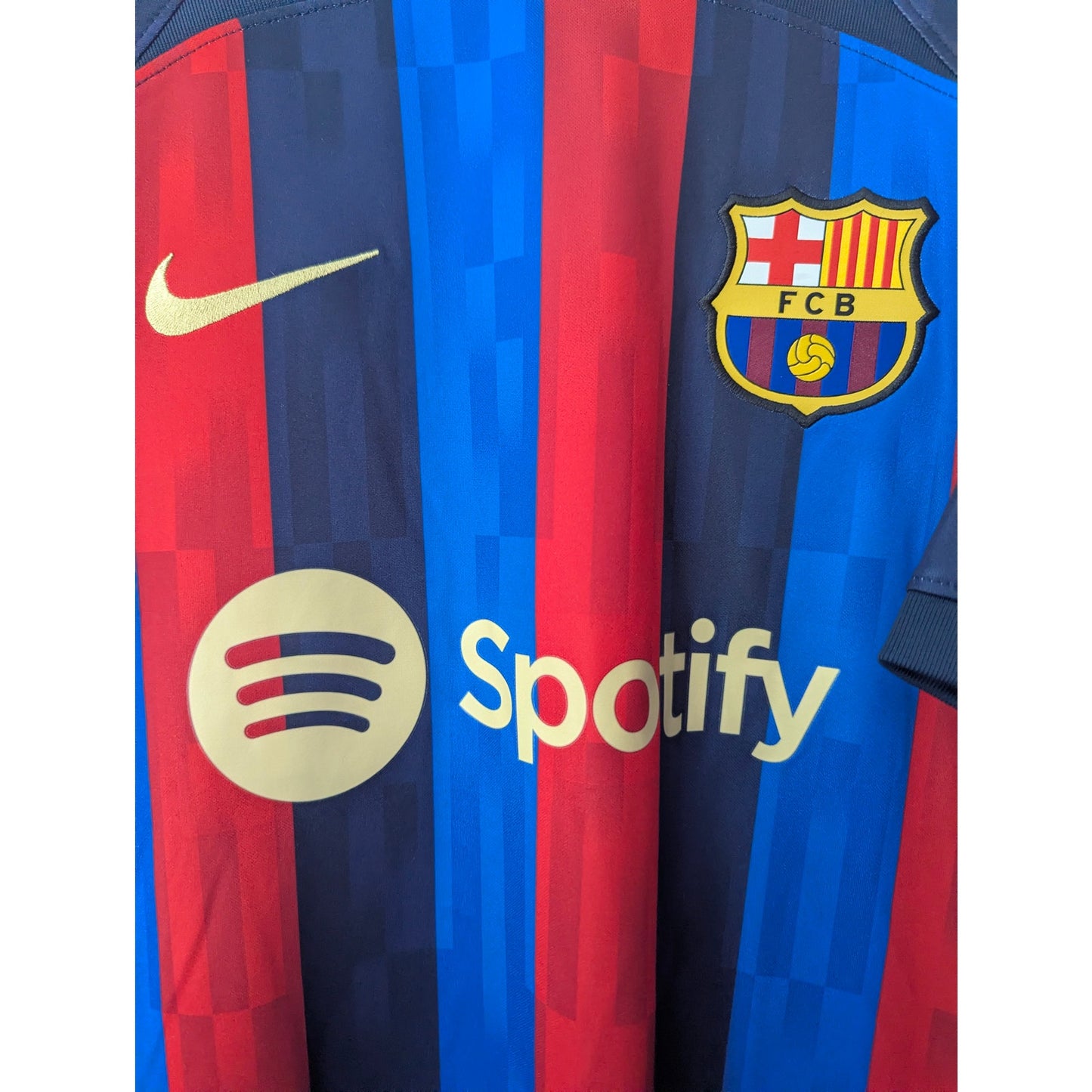 FC Barcelona 2022-23 Lamine Yamal Home Jersey Men’s XL NWT Nike Soccer Shirt