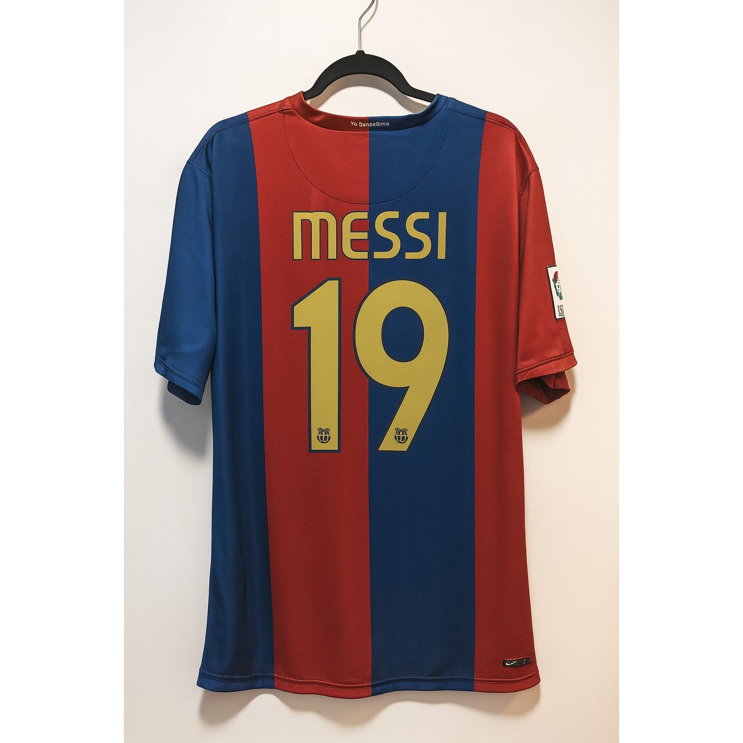 FC Barcelona 2006-07 Home Messi Jersey - Men's XL