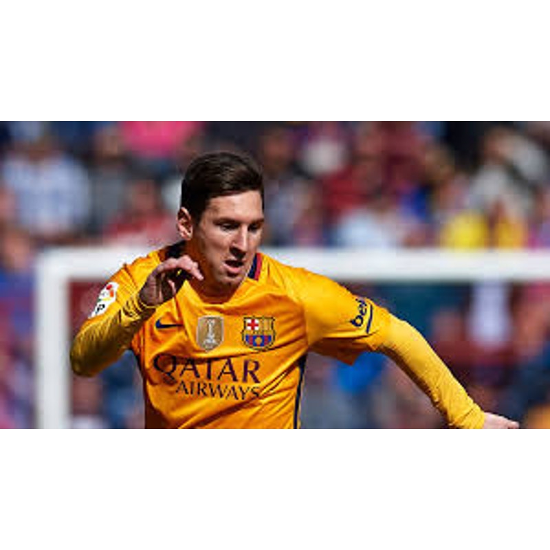 FC Barcelona 2015-16 Away Lionel Messi Jersey - Men's XXL