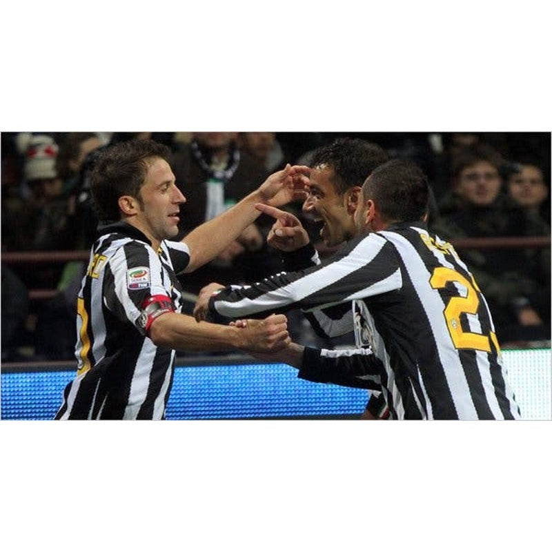 Juventus 2010–11 Home Del Piero Jersey – Men’s Large | Authentic Nike Serie A Patched Shirt