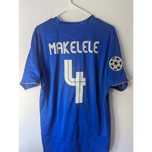 Chelsea 2005–06 Home Makélélé Jersey – Men’s Large | UCL Fully Patched Umbro Vintage Shirt