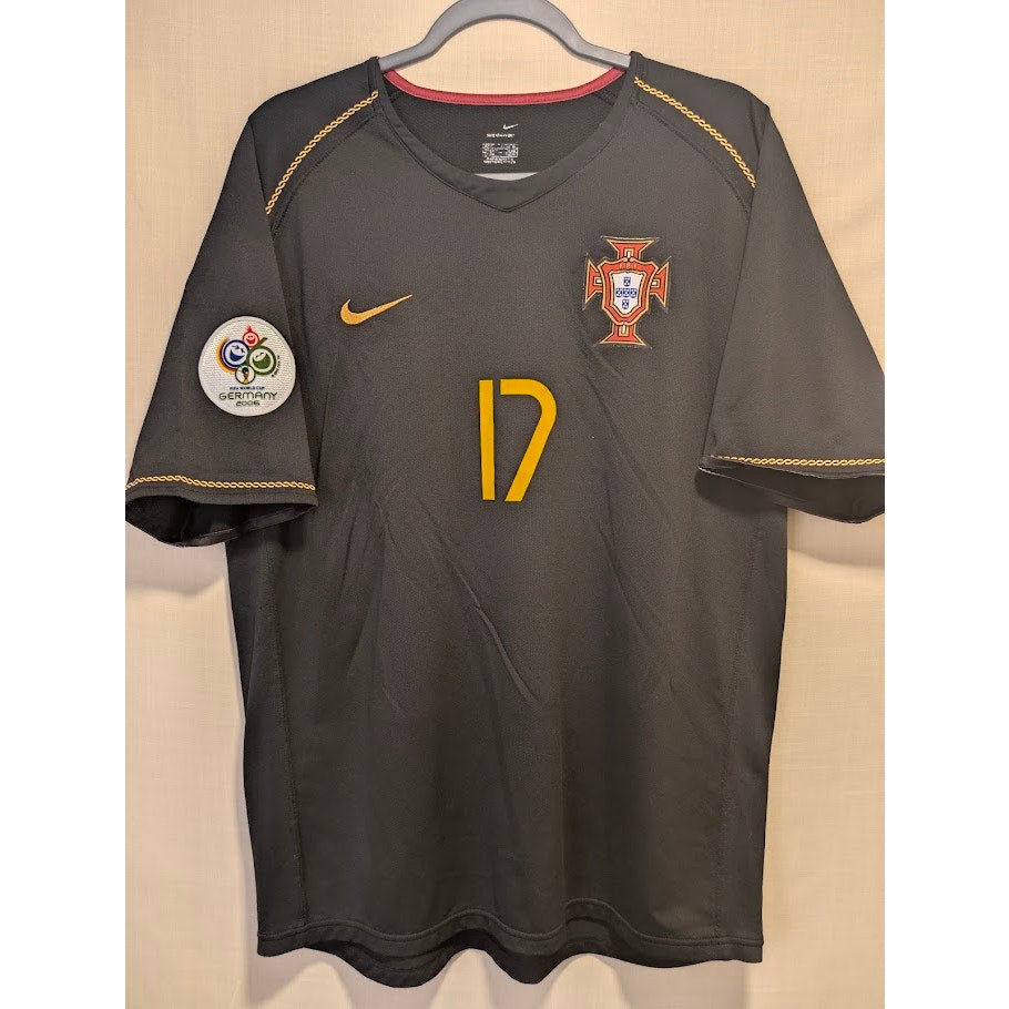 Portugal 2006 Away Cristiano Ronaldo Jersey Men's XL World Cup Patched