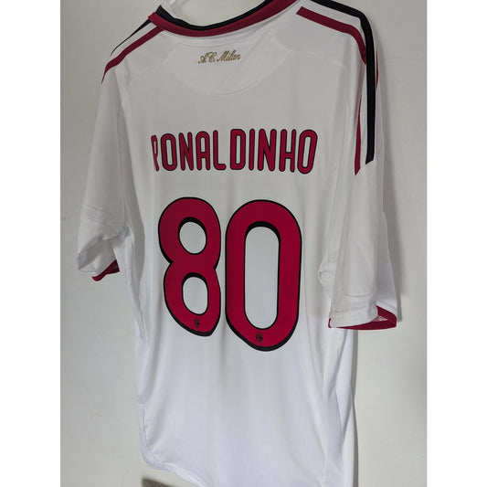 2009-10 AC Milan Ronaldinho Away Jersey — Men’s XL