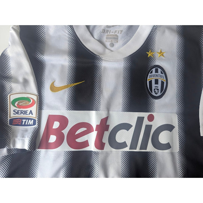Juventus 2011–12 Home Pirlo Authentic Jersey – Men’s Large | Serie A Patched Nike Shirt