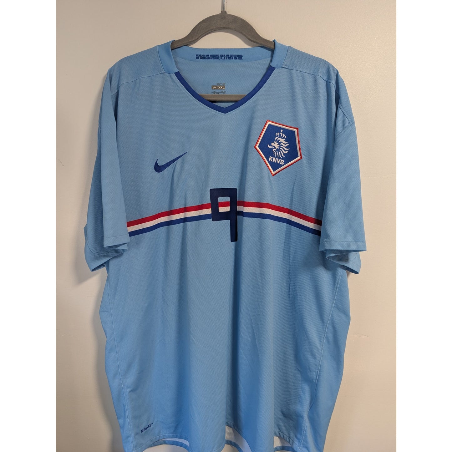 Netherlands 2008 Away Robin Van Persie Jersey - Men’s XXL